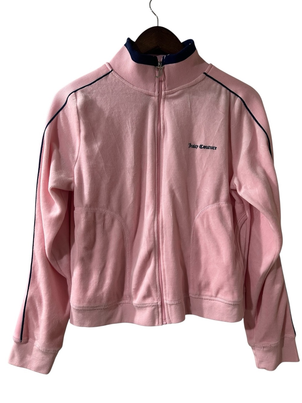 Juicy Couture Women’s Pink Track Jacket Size L